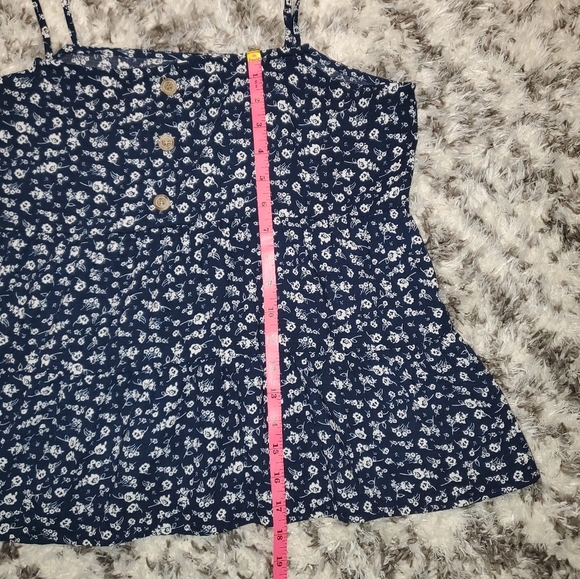 Paper Crane Navy Blue Tank Top 💙 - Picture 8 of 10